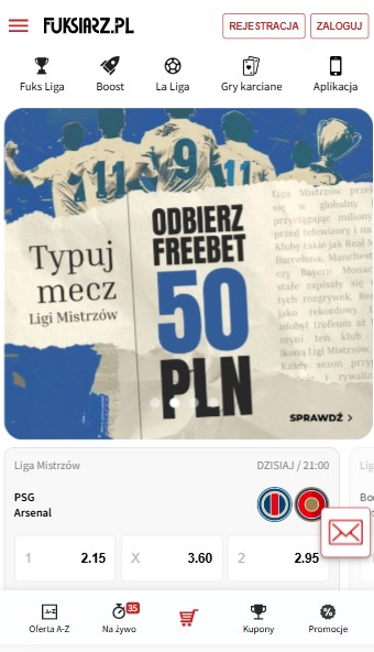 Fuksiarz Homepage 