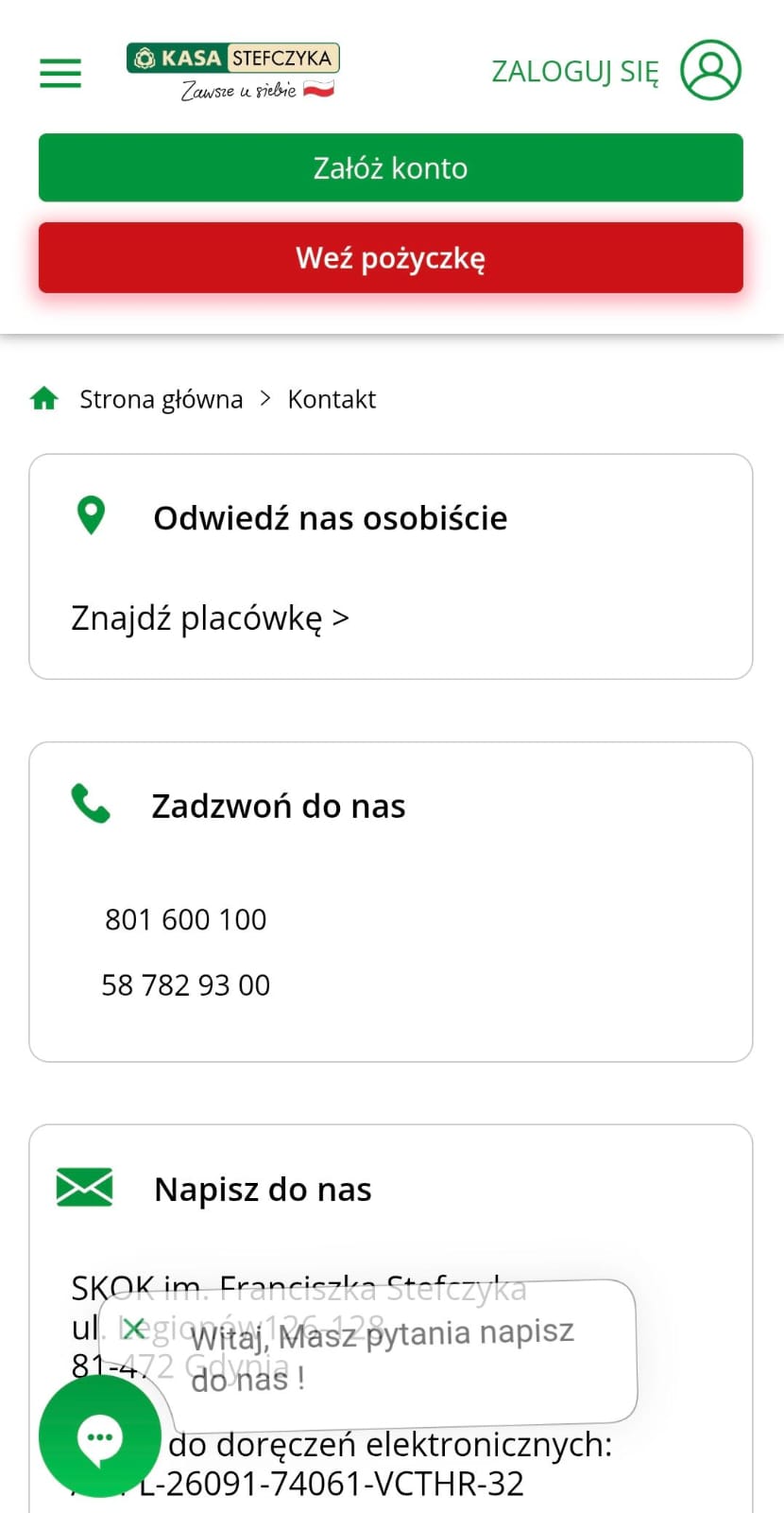 Kontakt Betfan
