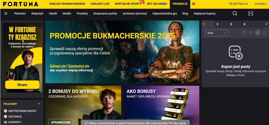 Promocje Fortuna 