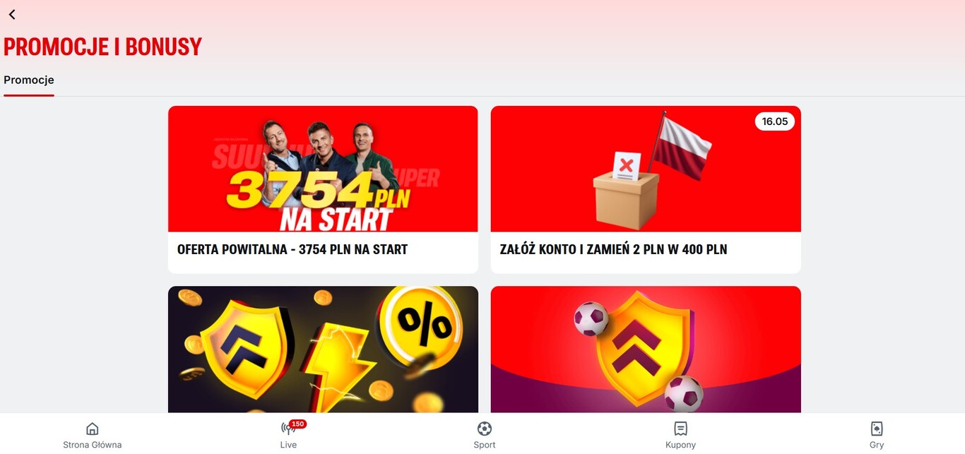 Promocje Superbet 