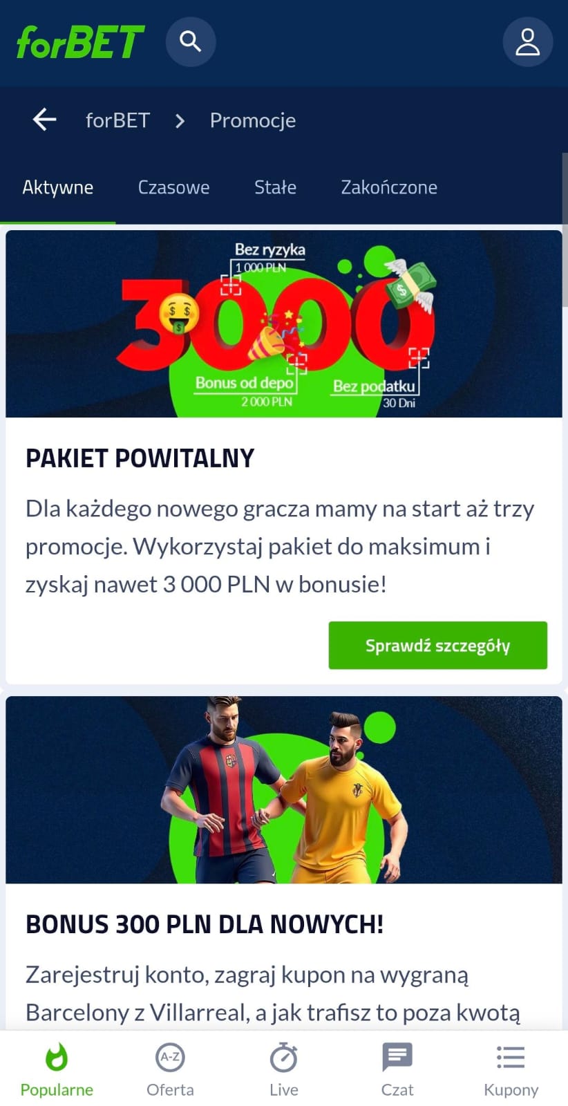 iforbet Promocje