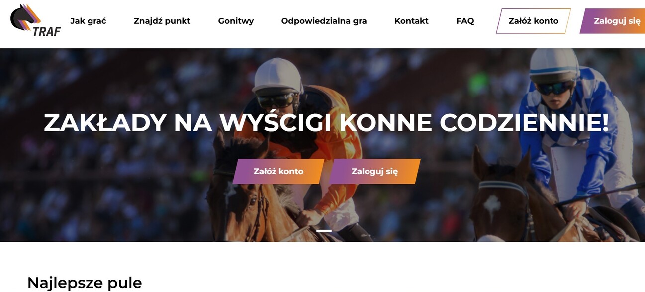Trafonline Homepage 