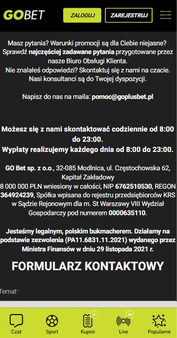Pomoc Gobet