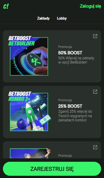 Promotions COmeon Mobile