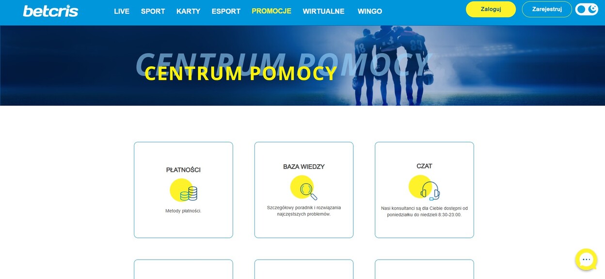 Centrum Pomocy Betcris Poland