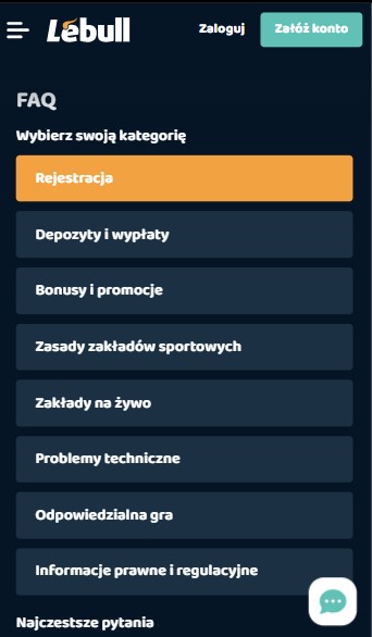 Lebull Polska FAQ