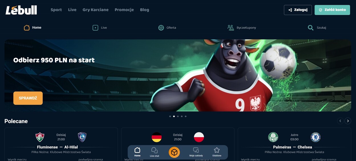 Lebull Polska Homepage pc